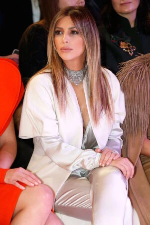 Kim Kardashian at Stephane Rolland