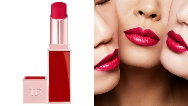 TOM FORD Electric Cherry限定版紅毯超性感唇膏(#櫻桃棗紅)，NT2,100