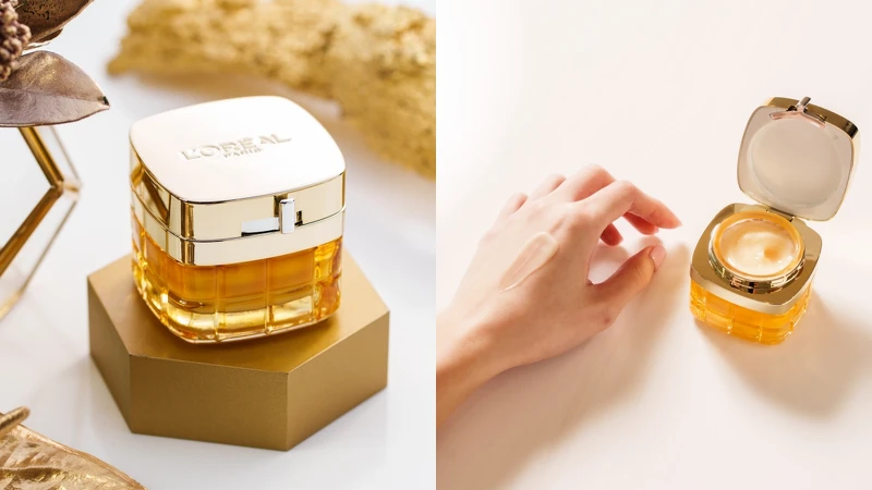 巴黎萊雅金致臻顏花蜜奢養輕盈日霜60g，NT1,550