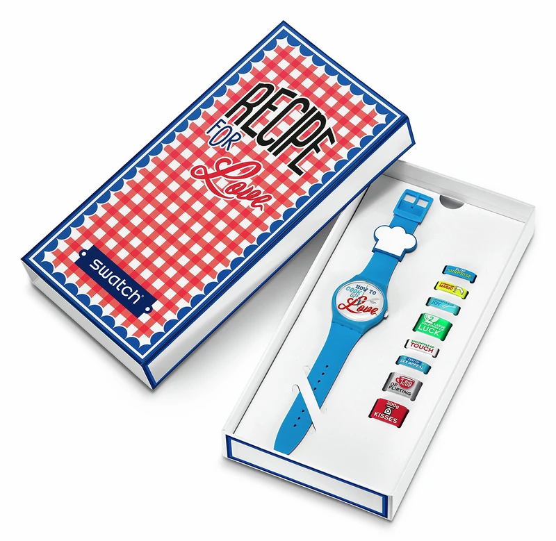 Swatch RECIPE FOR LOVE情人節手錶,NT 3,300 Swatch RECIPE FOR LOVE情人節手錶,NT 3,300