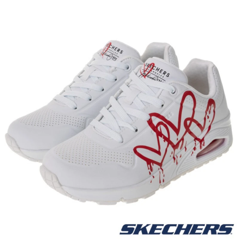 Skechers愛心塗鴉球鞋,NT 3,190 Skechers愛心塗鴉球鞋,NT 3,190