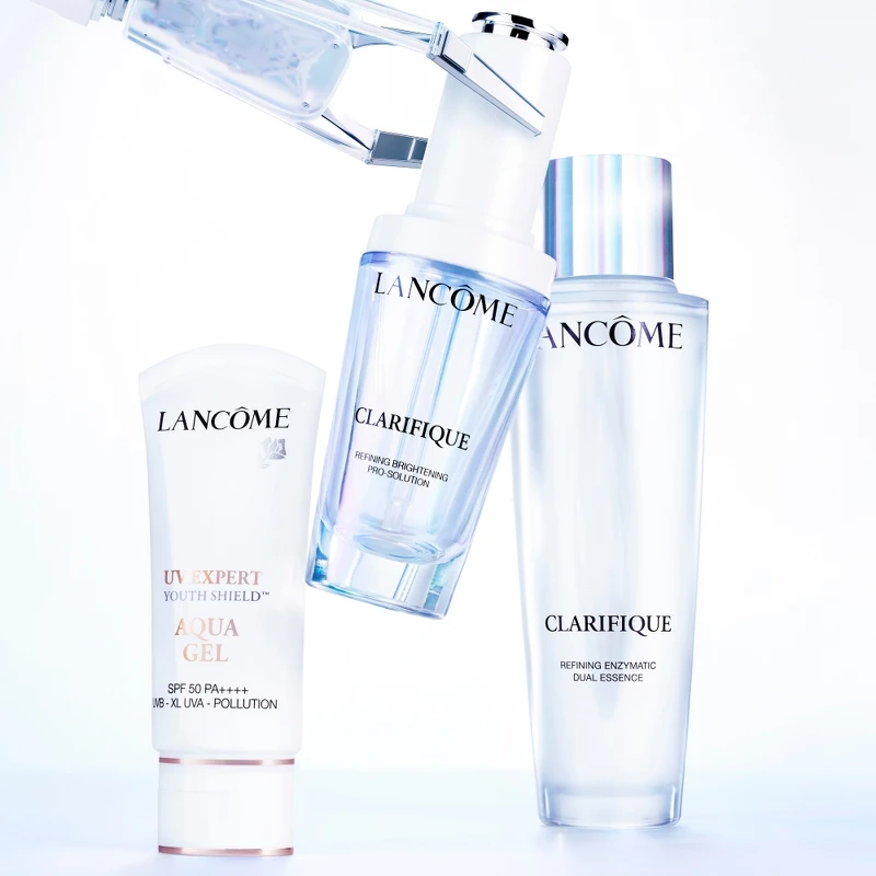 蘭蔻超極光系列形象圖。 蘭蔻超極光系列形象圖。