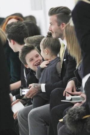 貝克漢David Beckham一家