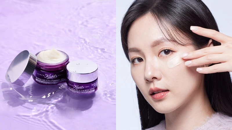 Kiehl’s契爾氏超進化全能新生超級眼霜質地示意。 Kiehl’s契爾氏超進化全能新生超級眼霜質地示意。