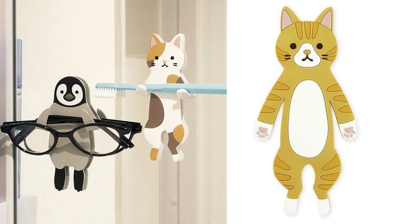 黏貼式掛勾收納動物好朋友，NT380