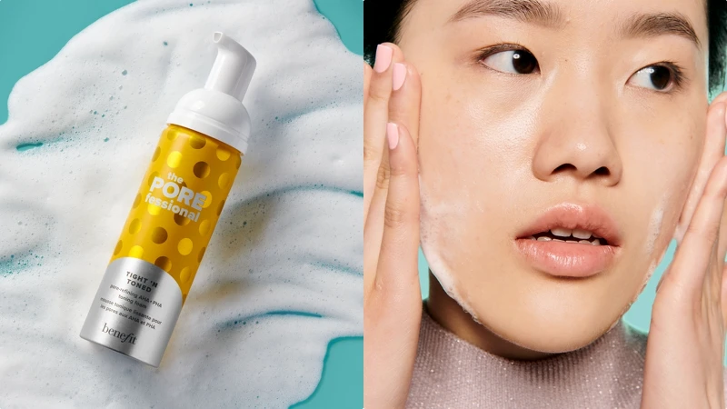 benefit平易淨人煥顏晶透泡泡化妝水,NT1,360 benefit平易淨人煥顏晶透泡泡化妝水,NT1,360