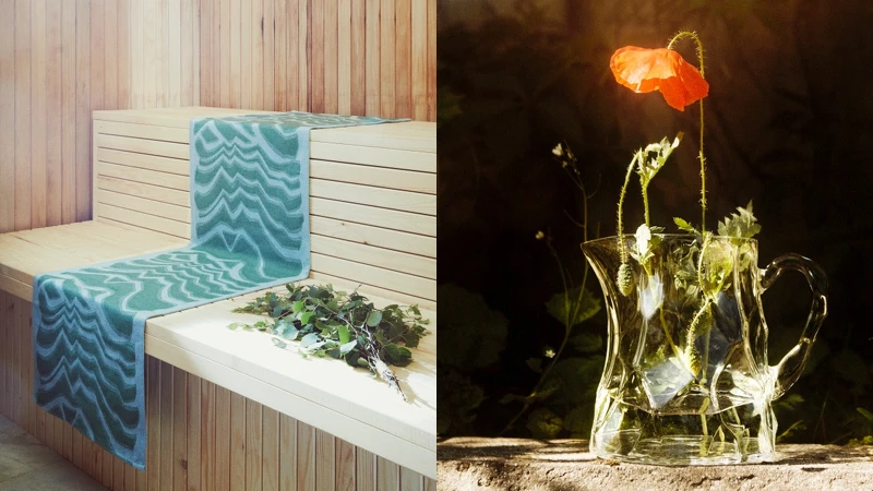 IKEA X Marimekko BASTUA聯名系列,浴巾999元、水壺499元 IKEA X Marimekko BASTUA聯名系列,浴巾999元、水壺499元