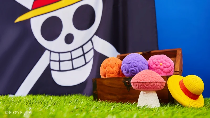 LUSH 與人氣動漫《航海王》合作推出限定產品系列LUSH X ONE PIECE。 LUSH 與人氣動漫《航海王》合作推出限定產品系列LUSH X ONE PIECE。