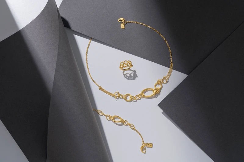Just Gold「幸福相扣」純金套組 Just Gold「幸福相扣」純金套組