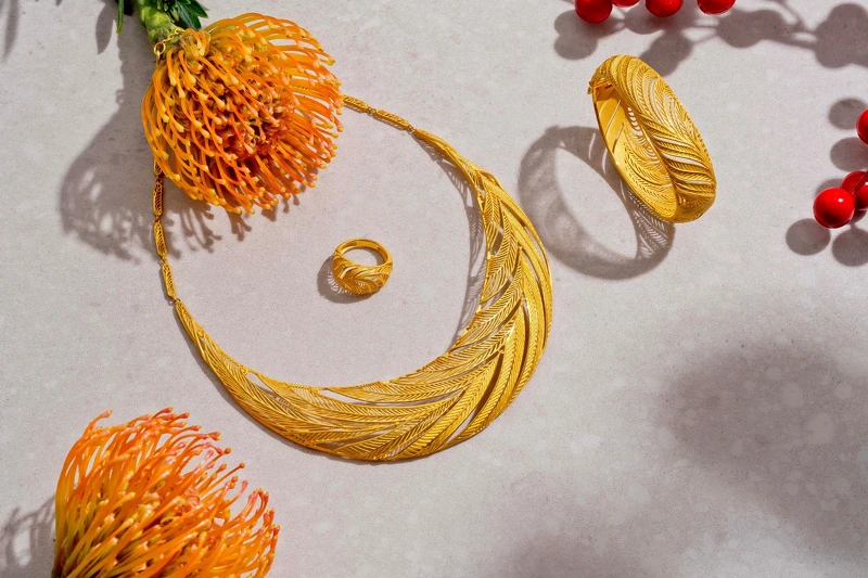 Just Gold鎮金店「金羽鳳凰」純金套組 Just Gold鎮金店「金羽鳳凰」純金套組