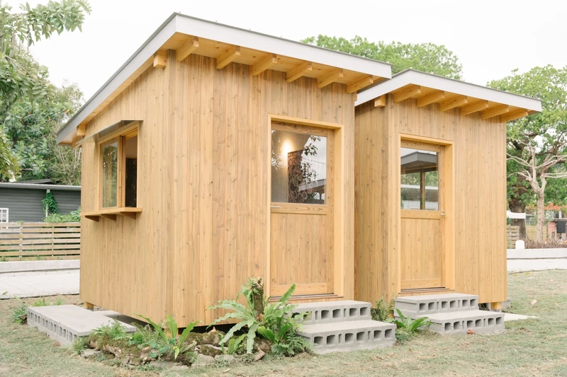 MUJI 無印良品第一次在台灣製作木作小屋,將在閃閃PARK首度亮相。 MUJI 無印良品第一次在台灣製作木作小屋,將在閃閃PARK首度亮相。