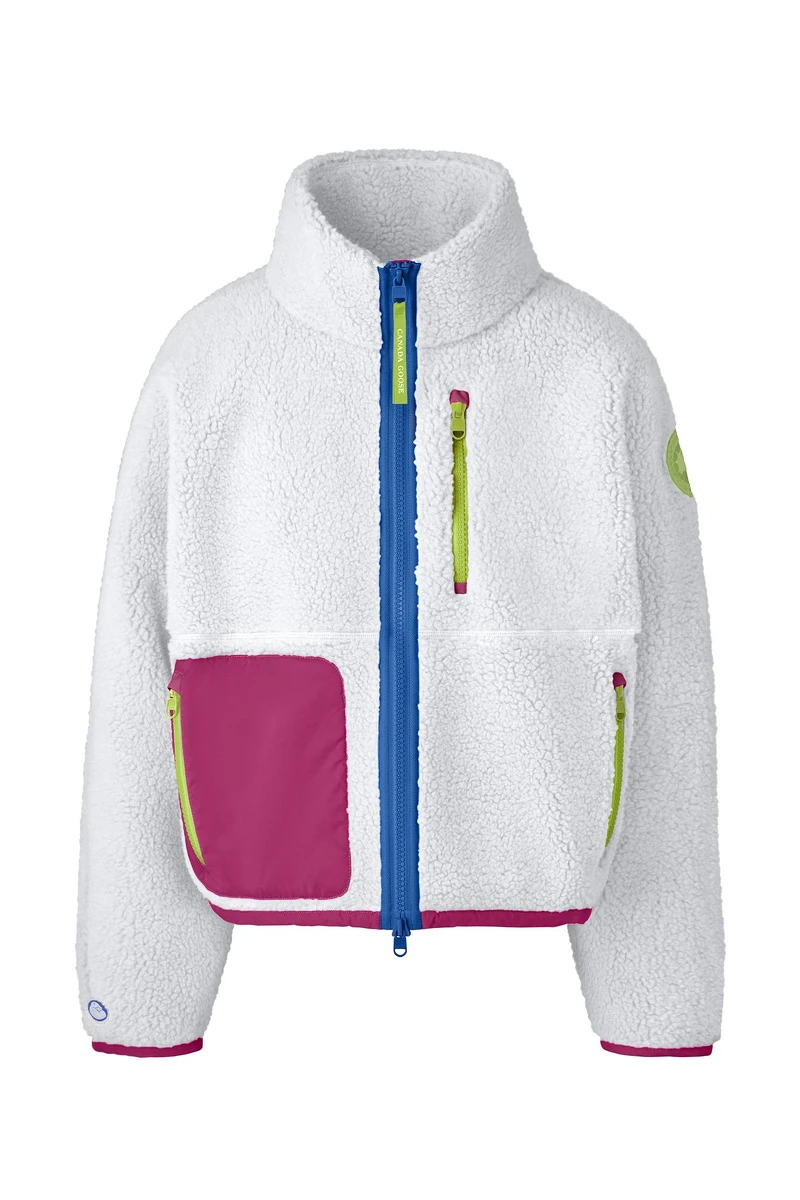 羊毛抓絨夾克- 極地白,$24,800 羊毛抓絨夾克- 極地白,$24,800