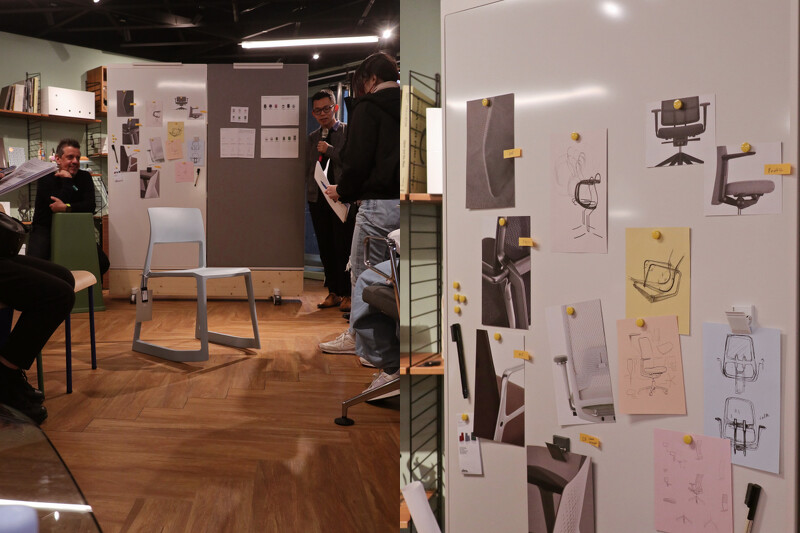 媒體發表現場詳細解說產品特色。 媒體發表現場詳細解說產品特色。