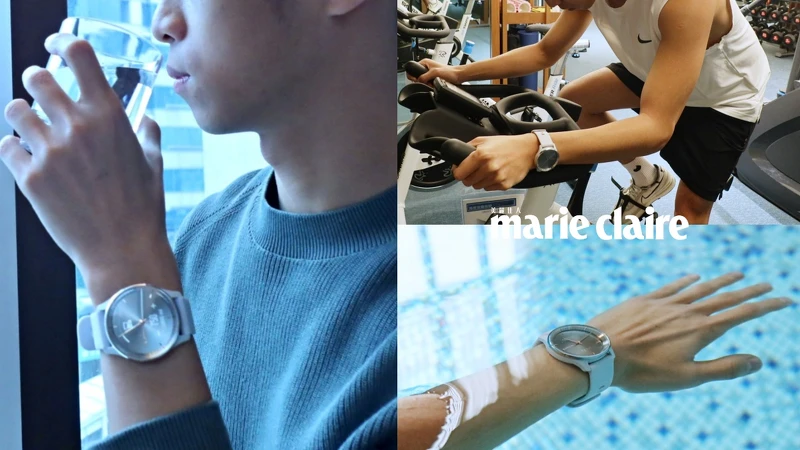 智慧腕錶可支援運動、游泳、喝水提醒與紀錄等多元功能 智慧腕錶可支援運動、游泳、喝水提醒與紀錄等多元功能