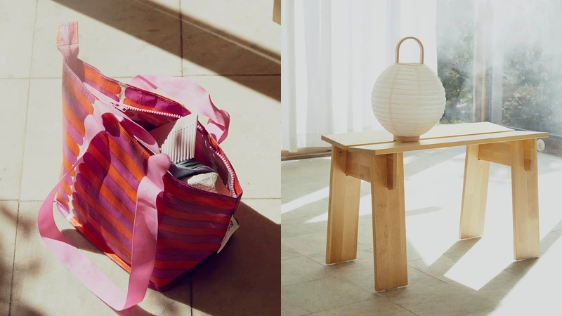 IKEA X Marimekko BASTUA聯名系列7公升購物袋49元、裝飾燈649元 IKEA X Marimekko BASTUA聯名系列7公升購物袋49元、裝飾燈649元