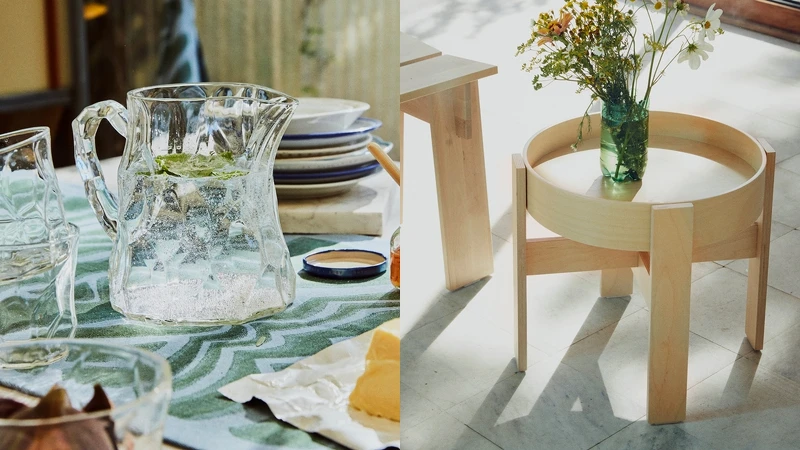 IKEA X Marimekko BASTUA聯名系列水壺499元、邊桌1799元 IKEA X Marimekko BASTUA聯名系列水壺499元、邊桌1799元