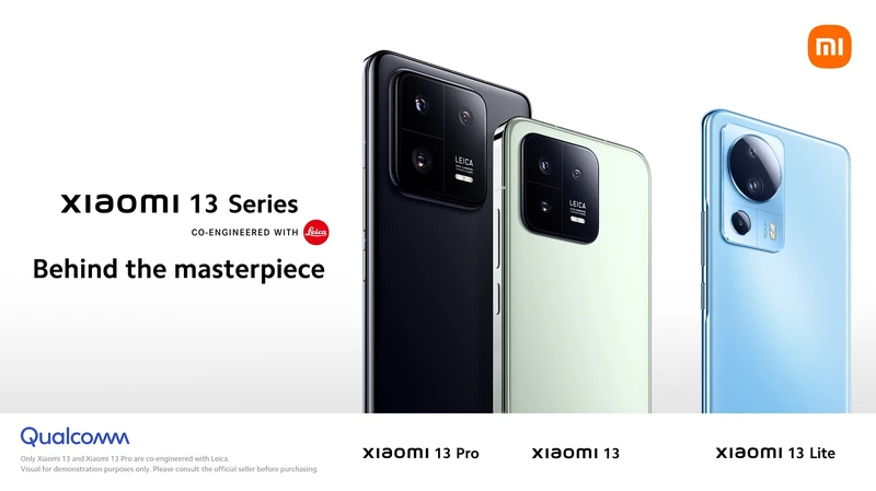 Xiaomi 13 Series手機在台開賣 Xiaomi 13 Series手機在台開賣