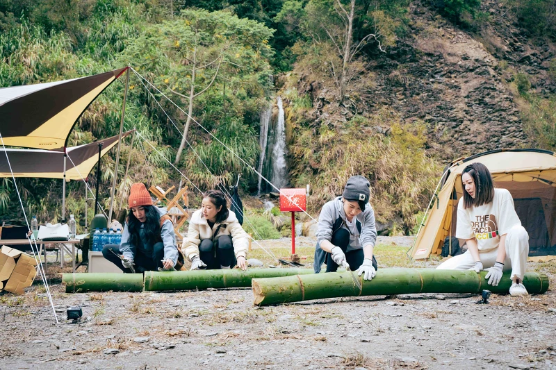 《光露營就很忙了》左起:楊謹華、林心如、江宜蓉、郭雪芙 《光露營就很忙了》左起:楊謹華、林心如、江宜蓉、郭雪芙