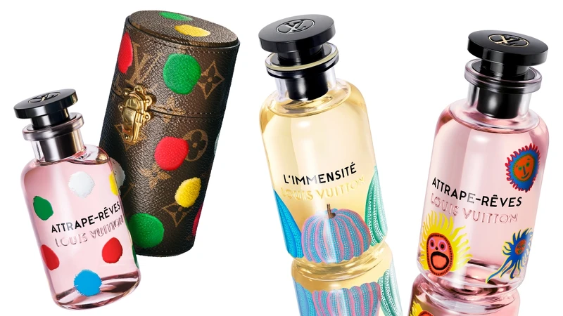 LV  SPELL ON YOU  草間彌生コラボ あのパンプキンがボトルに！ 「ルイ・ヴィトン×草間彌生」コラボ