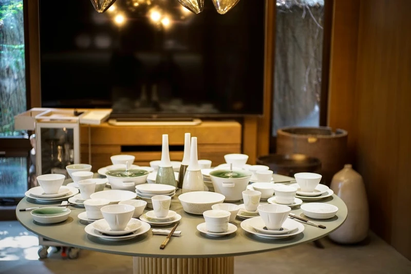 hering berlin 圓桌餐瓷系列。 hering berlin 圓桌餐瓷系列。