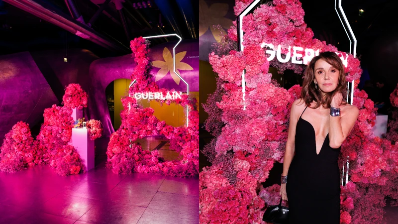 法國知名演員Philippine Beaulieu出席嬌蘭藝術沙龍恣情茉莉淡香精上市晚宴