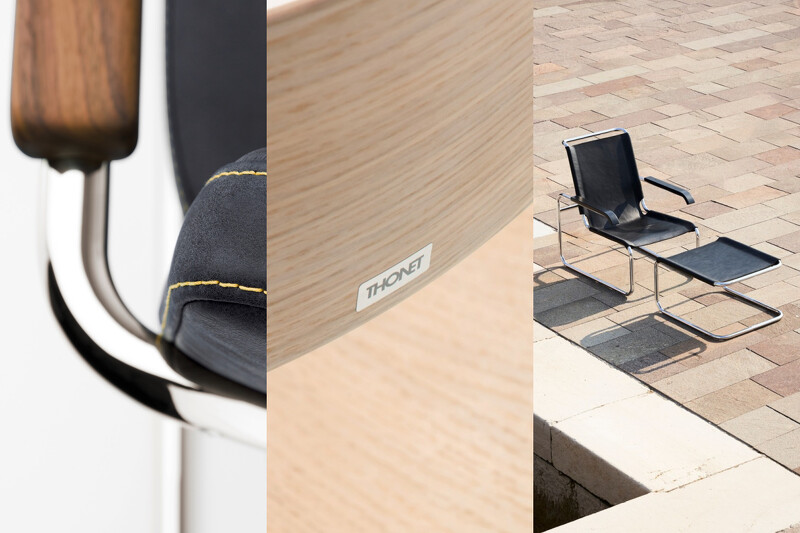 Thonet 在台灣由楠弘集團引進。 Thonet 在台灣由楠弘集團引進。