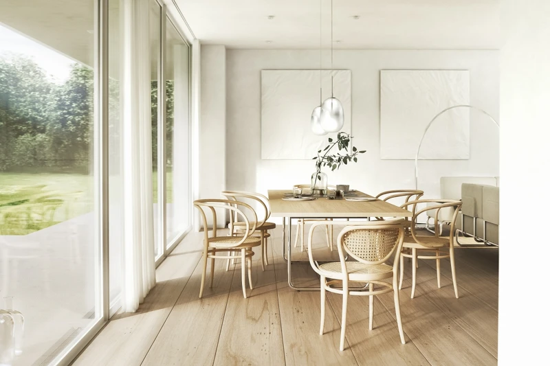 Thonet 209 以六個部件和螺栓組成的極簡架構,除了挑戰設計跨度,更展現迷人的藝術感。 Thonet 209 以六個部件和螺栓組成的極簡架構,除了挑戰設計跨度,更展現迷人的藝術感。