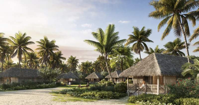 每棟別墅都能盡享迷人海景,十分愜意。 每棟別墅都能盡享迷人海景,十分愜意。