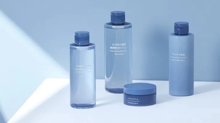 MUJI無印良品清新保養品系列。 MUJI無印良品清新保養品系列。