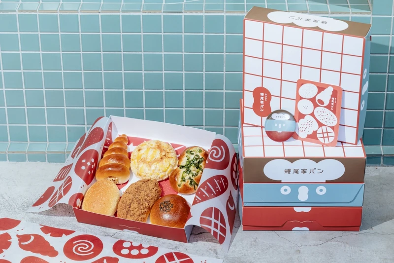 「經典麵包餐盒」內含六款經典台式麵包。 「經典麵包餐盒」內含六款經典台式麵包。