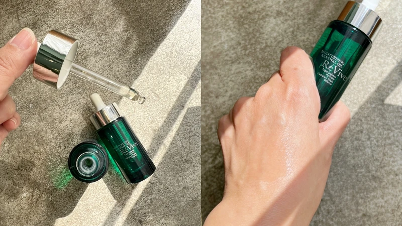 RéVive三效胜肽防禦精華油質地。 RéVive三效胜肽防禦精華油質地。