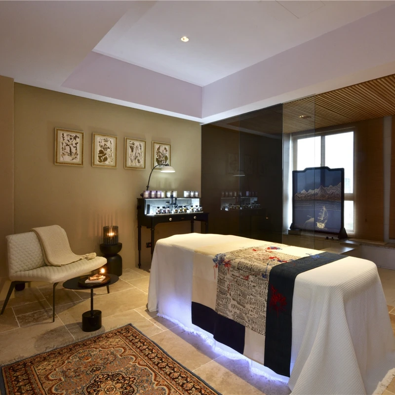 Orocor初能靜謐水療的按摩空間。