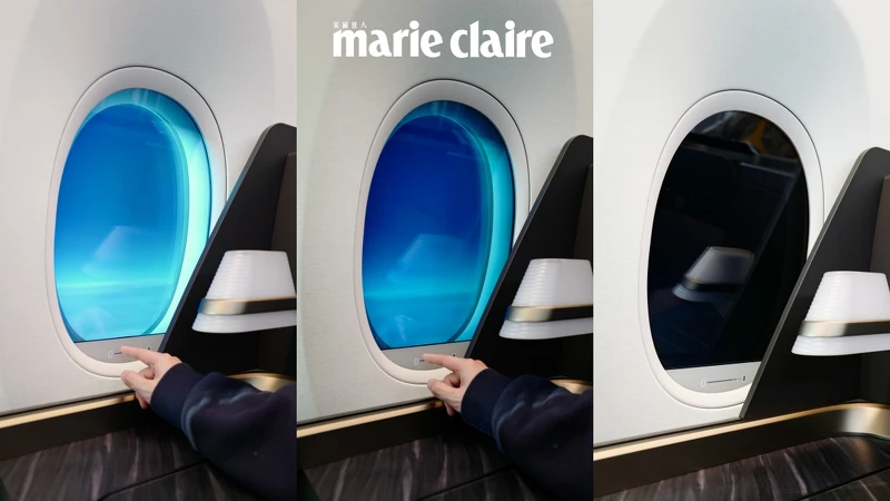 最新一代「調光玻璃」,可以手動切換屬意的機窗進光量 最新一代「調光玻璃」,可以手動切換屬意的機窗進光量