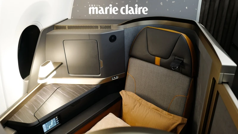 A350商務艙在隱密空間中營造出溫馨氛圍 A350商務艙在隱密空間中營造出溫馨氛圍