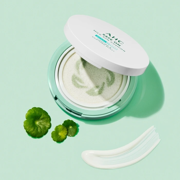 AHC積雪草純物理涼感防曬氣墊SPF50+/PA++++ 25g,NT900 AHC積雪草純物理涼感防曬氣墊SPF50+/PA++++ 25g,NT900