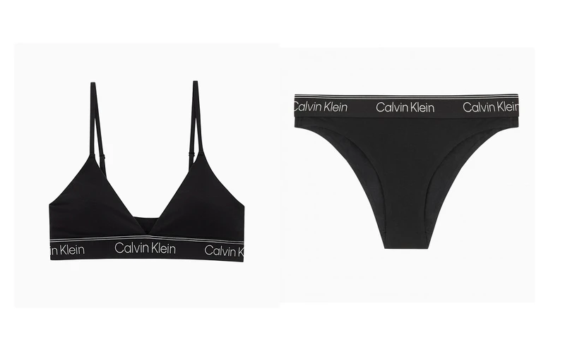 Athletic 棉質三角內衣,NT1,980;Athletic 棉質比基尼內褲,NT1,280 Athletic 棉質三角內衣,NT1,980;Athletic 棉質比基尼內褲,NT1,280