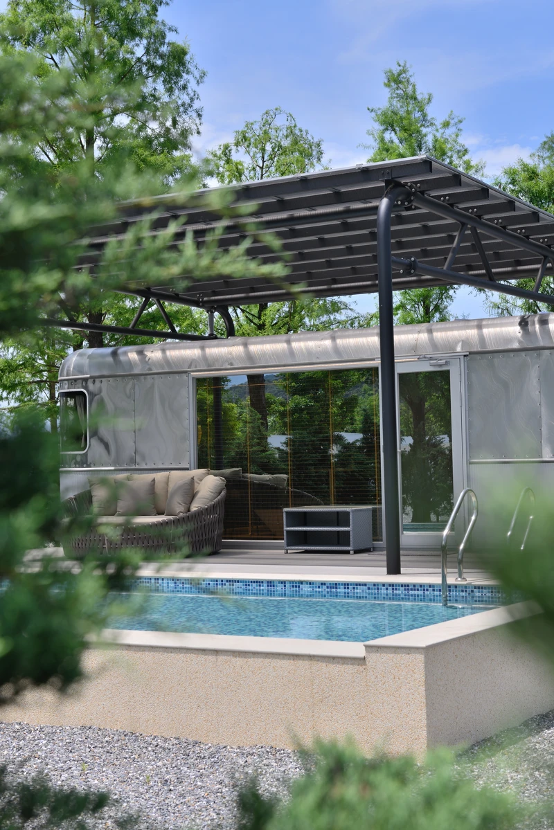 入住就能享受私人泳池Villa