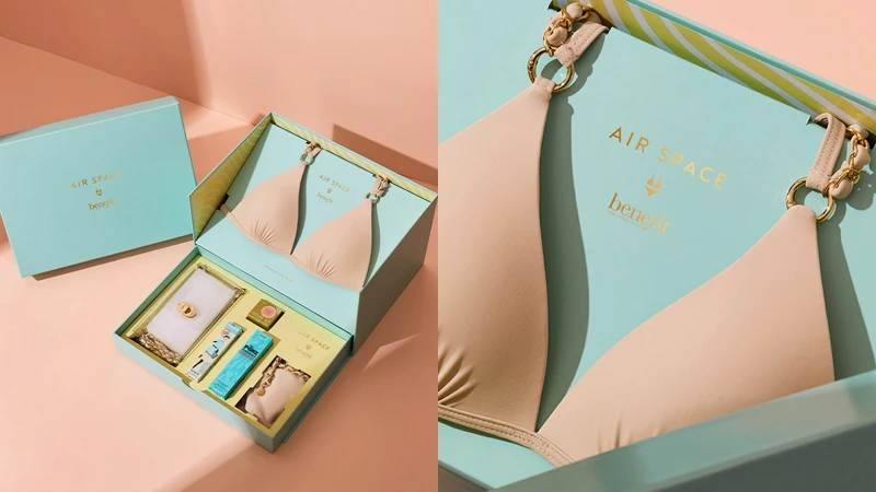 AIR SPACE x Benefit比基尼聯名禮盒。