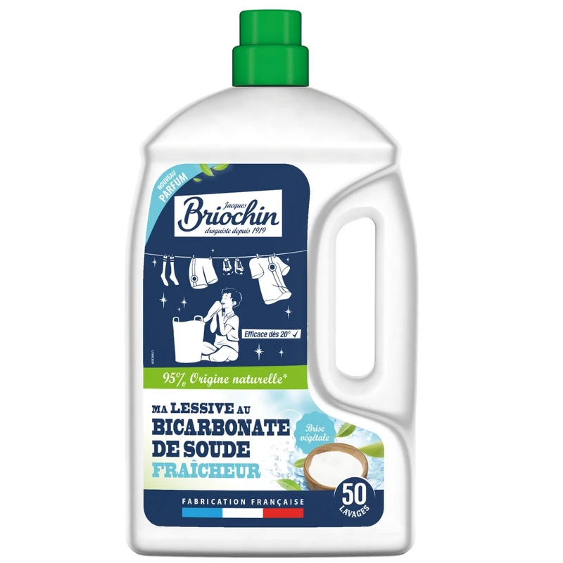 Jacques Briochin藍牌碧歐馨小蘇打清香洗衣精(植物除臭)2270ml,NT680 Jacques Briochin藍牌碧歐馨小蘇打清香洗衣精(植物除臭)2270ml,NT680