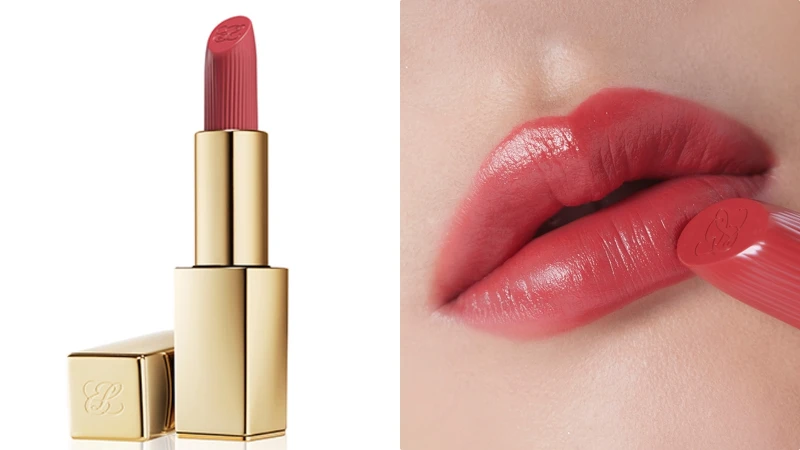 雅詩蘭黛絕美奢潤精萃唇膏(#131知性緋櫻)，NT1,350