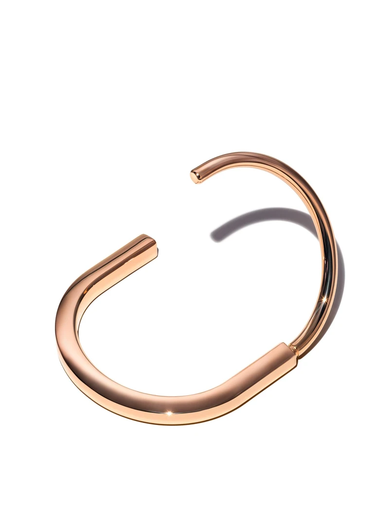 Tiffany Lock 18K玫瑰金手鐲