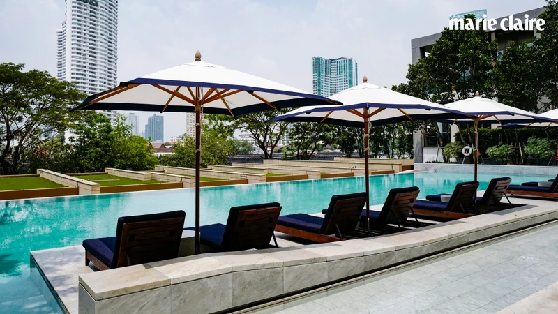 曼谷嘉佩樂酒店Capella Bangkok泳池 曼谷嘉佩樂酒店Capella Bangkok泳池