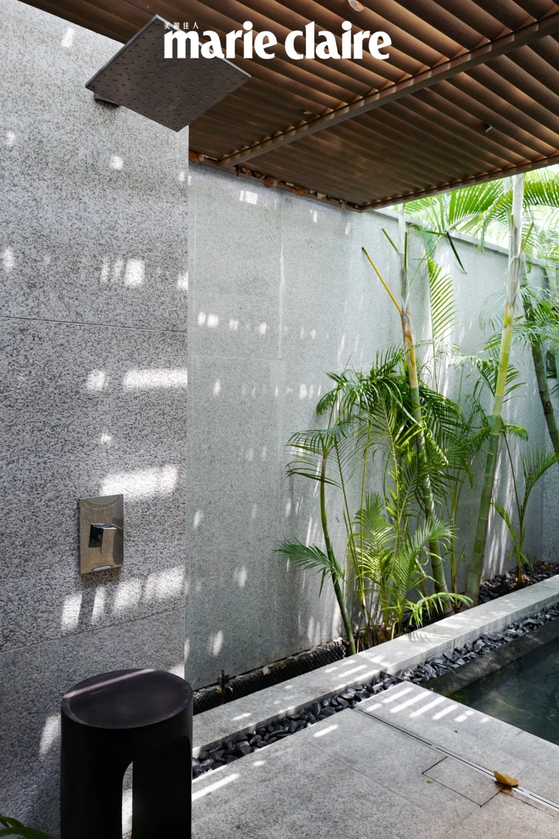 河畔別墅擁有戶外淋浴區 河畔別墅擁有戶外淋浴區