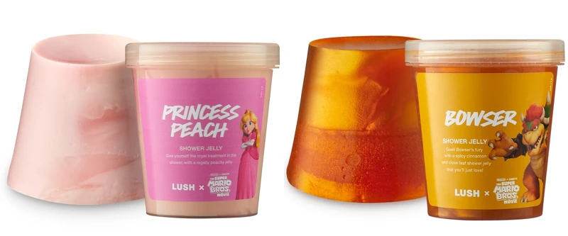 LUSH碧姬公主沐浴果凍、庫巴沐浴果凍100g，NT350、240g，NT700