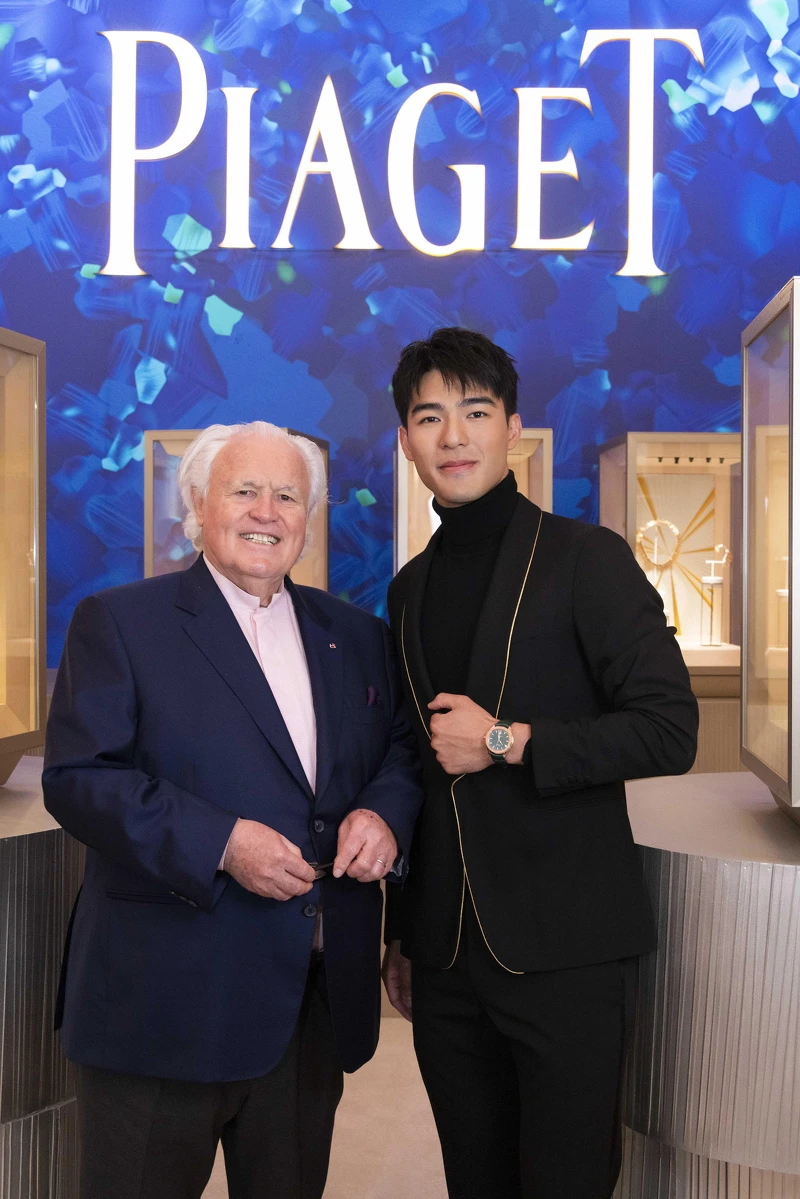 陳昊森與伯爵第四代傳人Yves Piaget先生 (2023.03.30) 陳昊森與伯爵第四代傳人Yves Piaget先生 (2023.03.30)