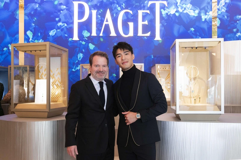 陳昊森與伯爵總裁Benjamin Comar先生 (2023.03.30) 陳昊森與伯爵總裁Benjamin Comar先生 (2023.03.30)