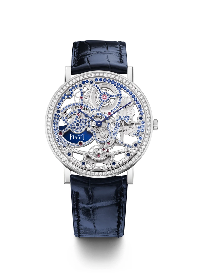 陳昊森穿搭同款:PIAGET Altiplano系列超薄自動上鍊藍寶石鏤空腕錶,建議售價NT$4,040,000 陳昊森穿搭同款:PIAGET Altiplano系列超薄自動上鍊藍寶石鏤空腕錶,建議售價NT$4,040,000