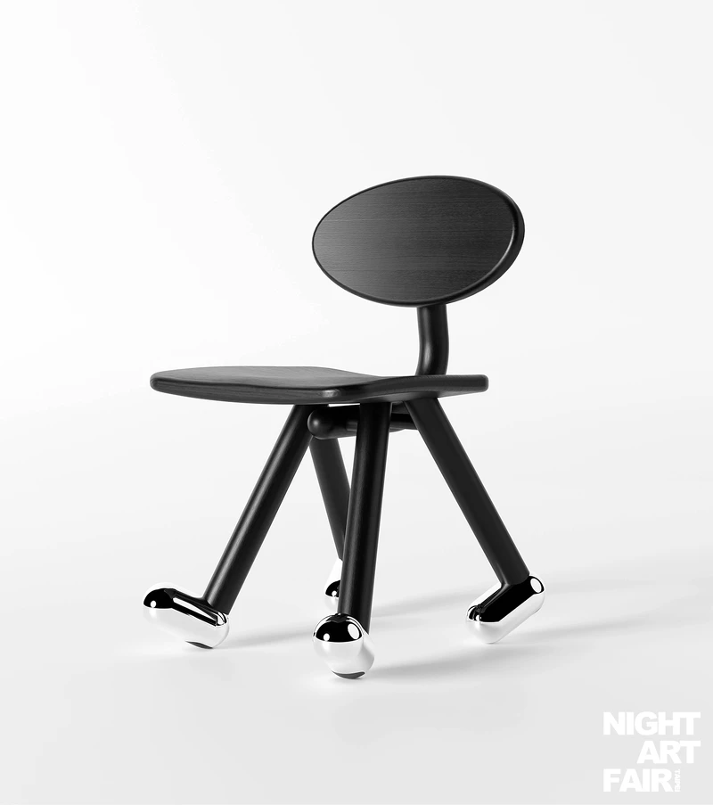 SCULPTOR 藝術家具藝廊帶來美國 Design VA 藝術家具作品 Walky Chair。