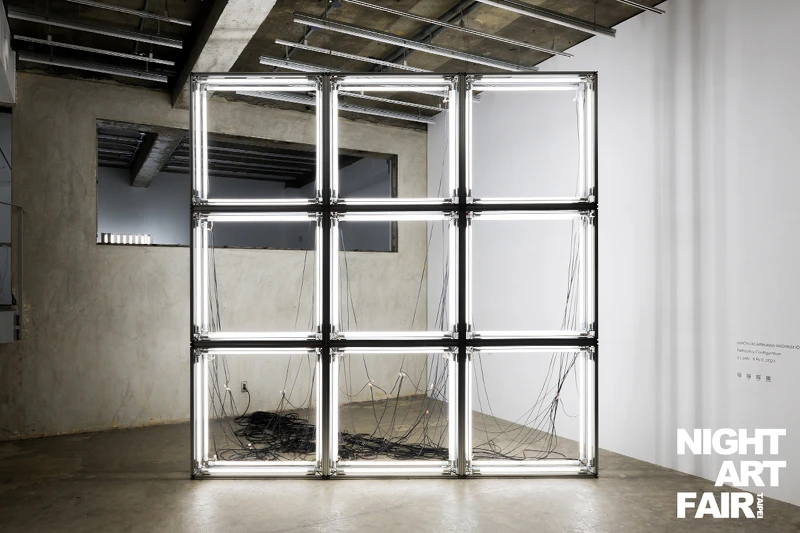  日本藝術家 Hiroyuki Arikawa 將現場展出大型裝置藝術。