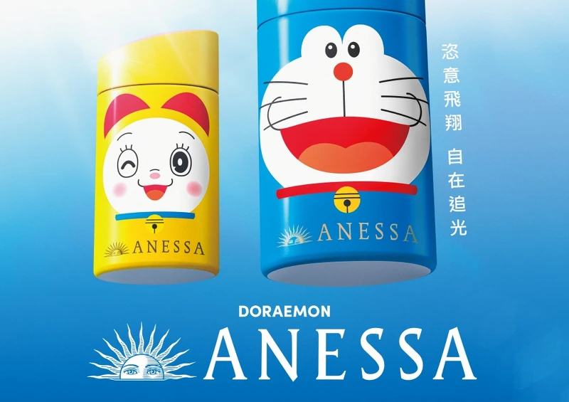 安耐曬 x 超人氣經典動漫哆啦A夢。 安耐曬 x 超人氣經典動漫哆啦A夢。